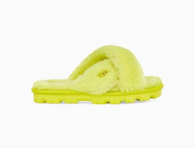 UGG Fuzzette Slippers for Womens - Green India